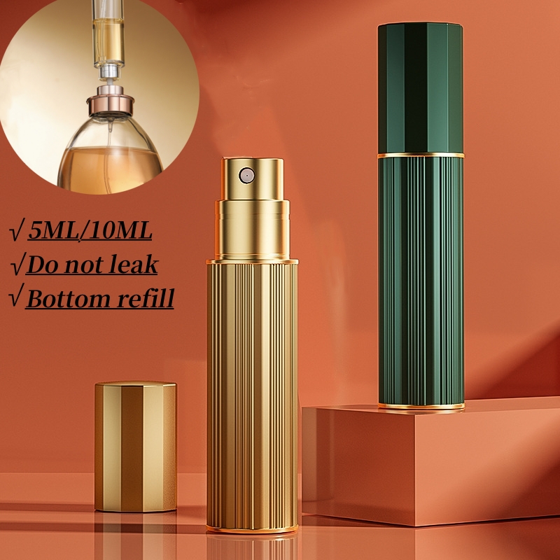 Scent Eliminator Spray - 5ml 10ml มินิด้านล่างบรรจุสเปรย์น้ําหอมขวดเครื่องสําอางสเปรย์ Atomizer แบบพกพา Liquid
