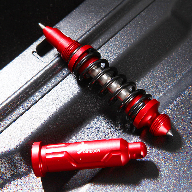 Tactical Pen Tool - แบบพกพาปากกายุทธวิธี EDC เหล็กทังสเตน Broken Window Self-Defense