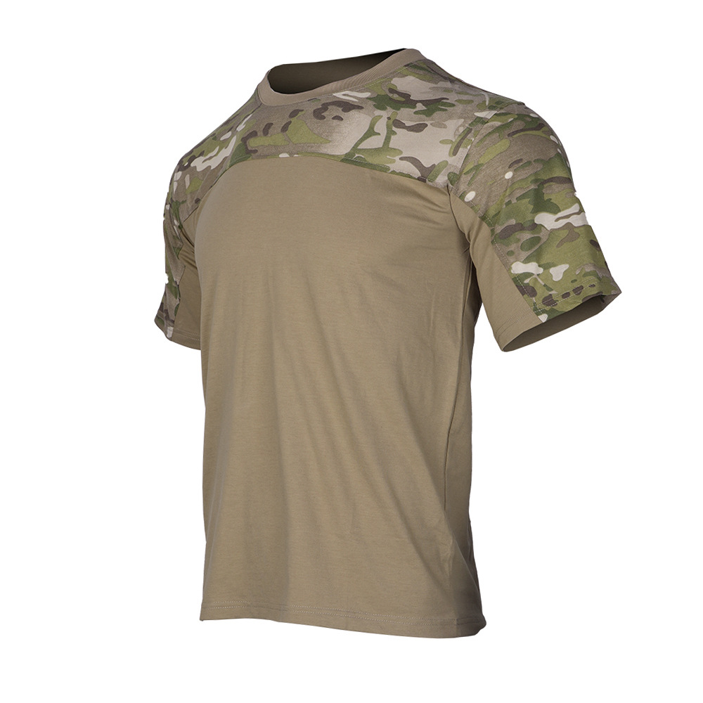 Outdoor Hunting T Shirts - เสื้อลายพรางชายเสื้อต่อสู้ยุทธวิธีเสื้อล่าสัตว์เสื้อเสื้อผ้าทำงานกลางแจ้งระบายอากาศลายพราง