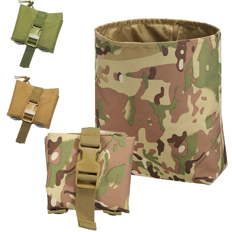 Outdoor Hunting Magazines - กระเป๋าใส่แม็กกาซีนแบบพับได้ Molle สำหรับกิจกรรมกลางแจ้ง ตั้งแคมป์ ล่าสัตว์ อุปกรณ์