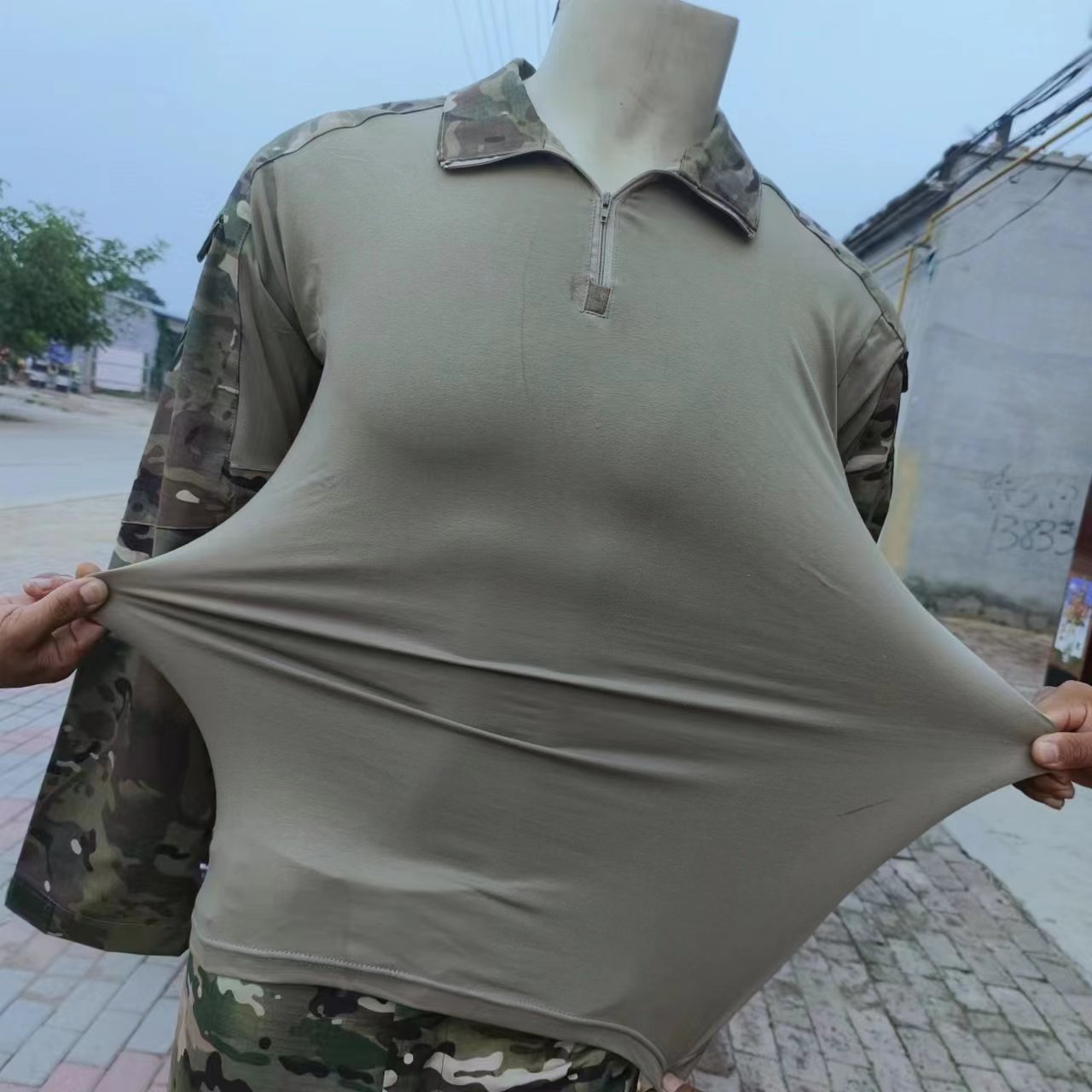เสื้อยืดเดินป่ากลางแจ้งแบบยุทธ - Outdoor Hunting T Shirts บทวิจารณ์และราคา