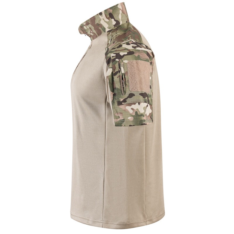 เสื้อยืดแขนสั้นลายพรางทหารสำหร - Outdoor Hunting T Shirts บทวิจารณ์และราคา