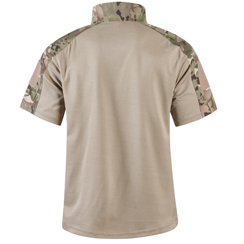 เสื้อยืดแขนสั้นลายพรางทหารสำหร - Outdoor Hunting T Shirts บทวิจารณ์และราคา