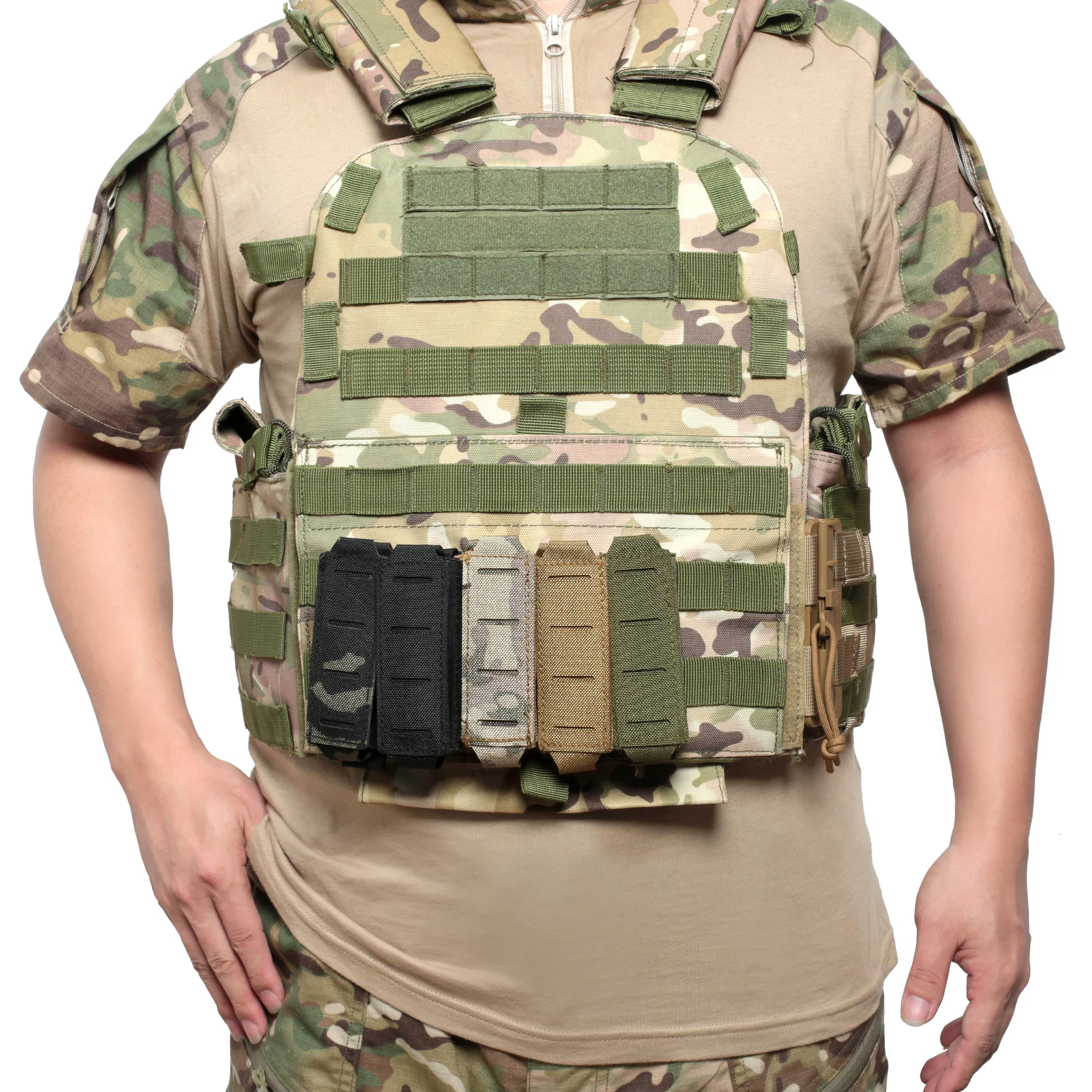 Molle 9 มม.นิตยสาร Pouch Singl - Outdoor Hunting Magazines บทวิจารณ์และราคา