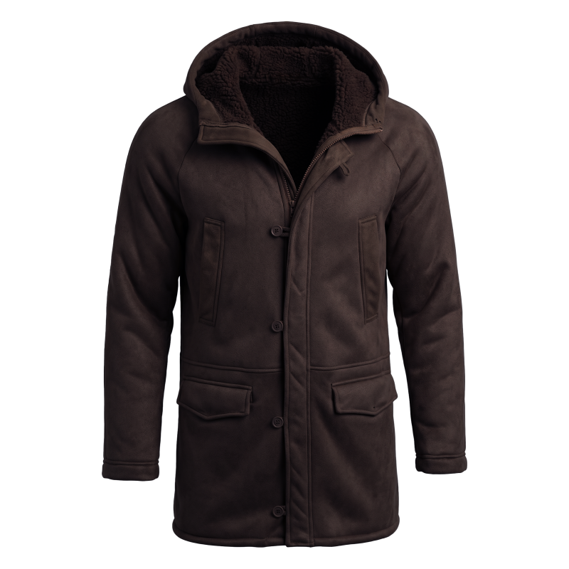 เสื้อแจ็คเก็ตฤดูหนาวบุขนเทียมม - Outdoor Hunting Coat บทวิจารณ์และราคา