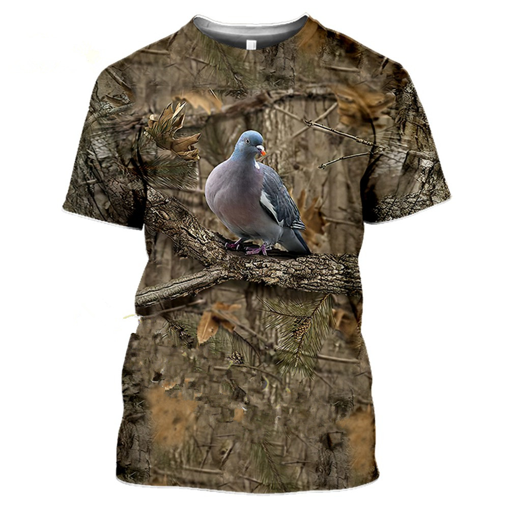 ฤดูร้อนเสื้อยืดผู้ชายแฟชั่นกลา - Outdoor Hunting T Shirts บทวิจารณ์และราคา