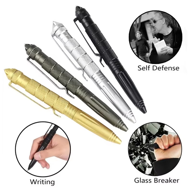 ปากกายุทธวิธีทางทหารอลูมิเนียม - Tactical Pen Tool บทวิจารณ์และราคา