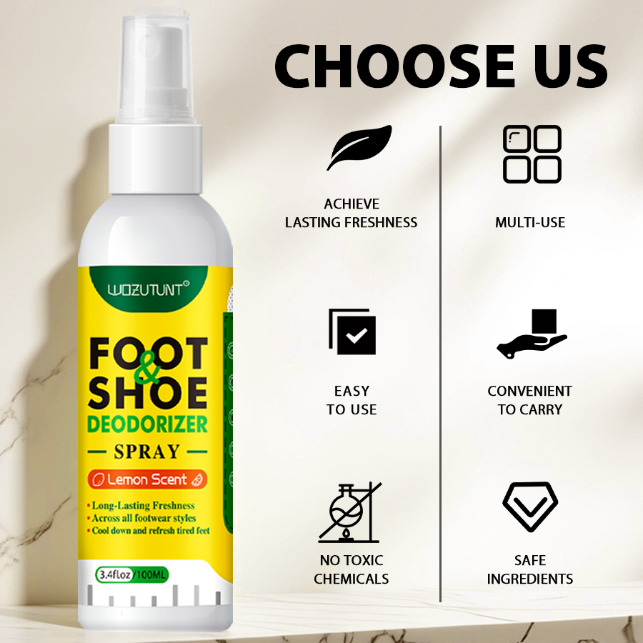 100ml รองเท้าเท้า Deodorizer ส - Scent Eliminator Spray บทวิจารณ์และราคา