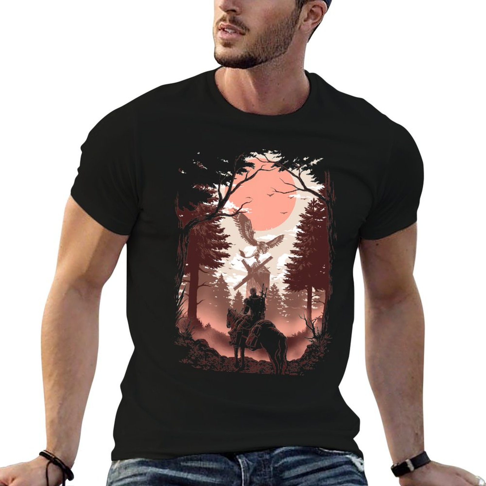 เสื้อยืด The Wild Hunt เสื้อยื - Wildman Hunting & Outdoor Vanderbijlpark บทวิจารณ์และราคา