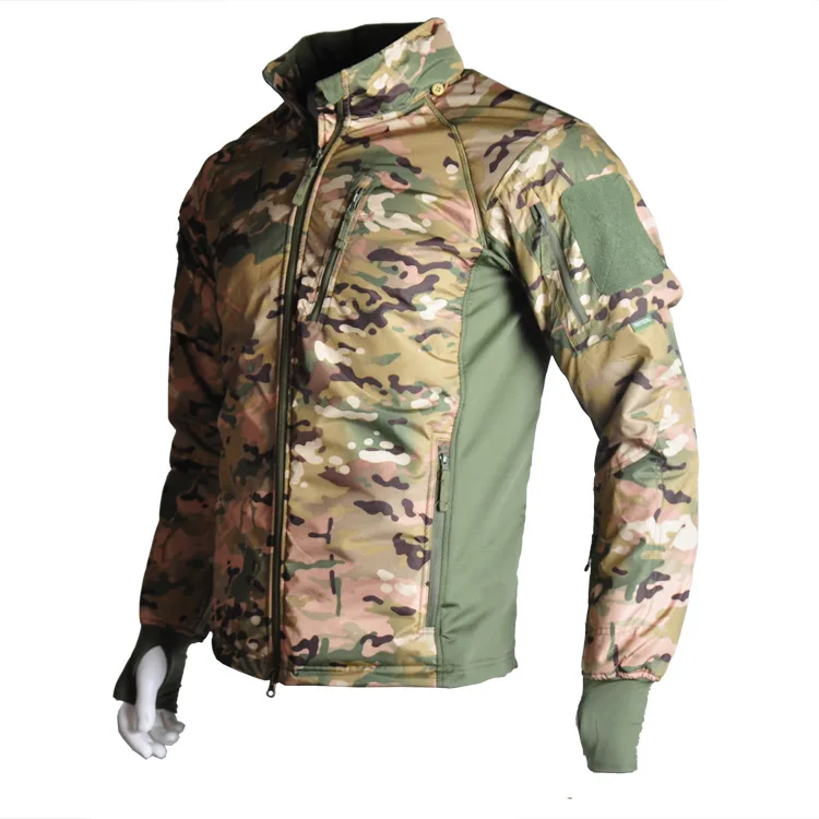 เดินป่าเสื้อแจ็คเก็ตยุทธวิธีผู - Outdoor Hunting Coat บทวิจารณ์และราคา