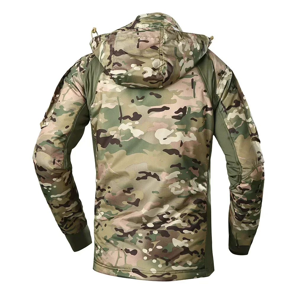 เดินป่าเสื้อแจ็คเก็ตยุทธวิธีผู - Outdoor Hunting Coat บทวิจารณ์และราคา