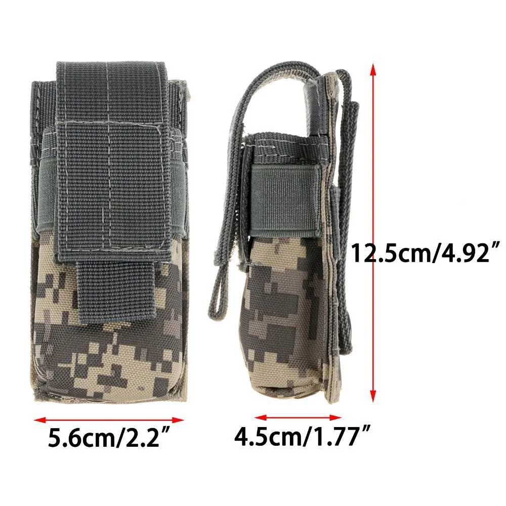Molle ยุทธวิธี M5 กระเป๋าไฟฉาย - Outdoor Hunting Magazines บทวิจารณ์และราคา