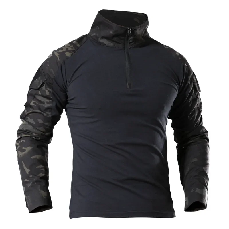 กลางแจ้งยุทธวิธีเสื้อผู้ชายเสื - Outdoor Hunting T Shirts บทวิจารณ์และราคา