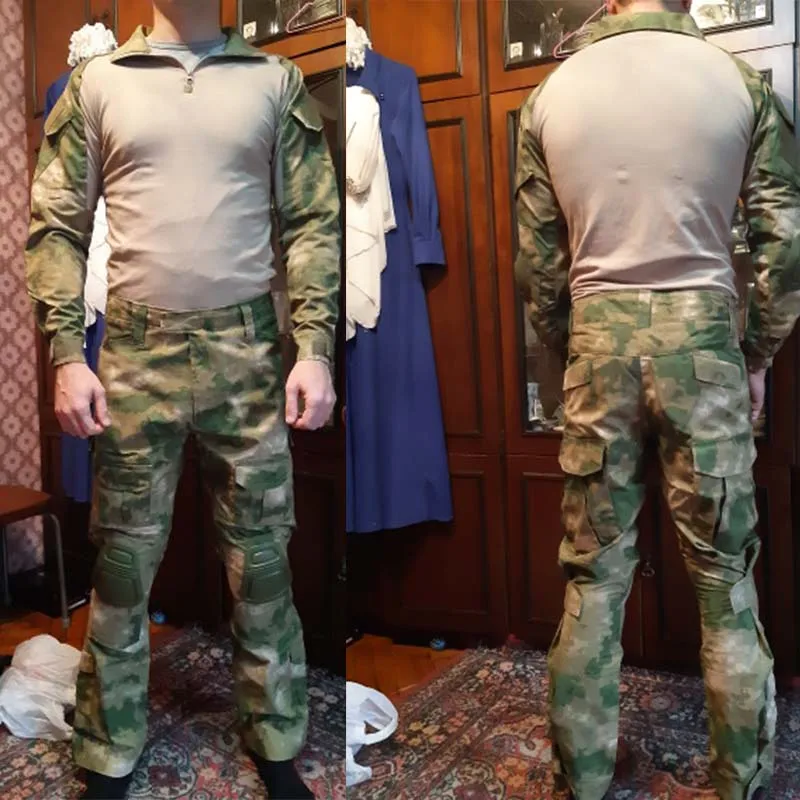 กลางแจ้งยุทธวิธีเสื้อผู้ชายเสื - Outdoor Hunting T Shirts บทวิจารณ์และราคา