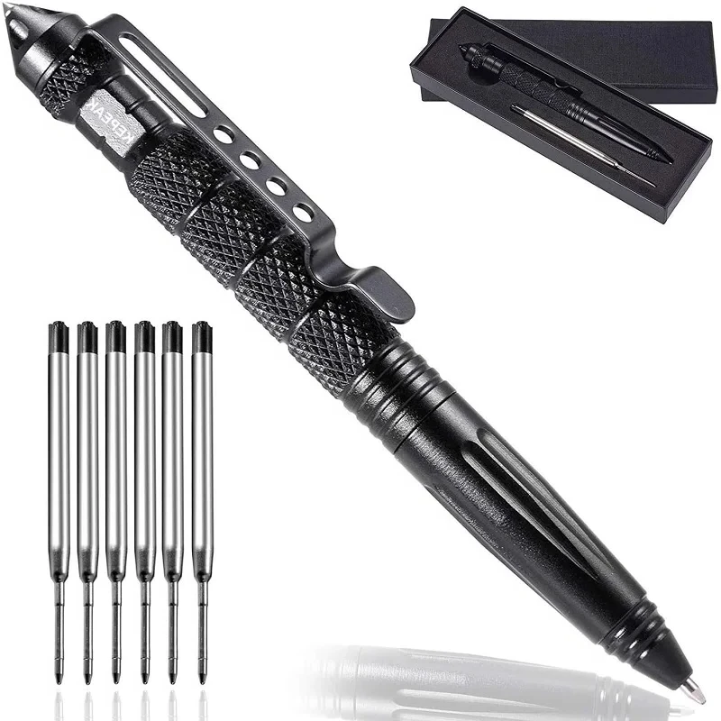 ปากกาป้องกันตัวกลางแจ้ง อุปกรณ - Tactical Pen Tool บทวิจารณ์และราคา