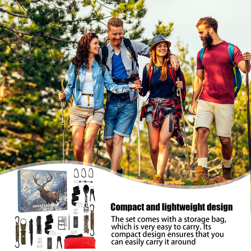 เครื่องมือการอยู่รอดปฏิทินจุติ - Hunting Outdoor Day บทวิจารณ์และราคา
